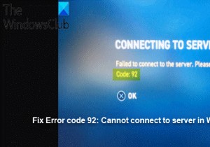 오류 코드 92 수정:Xbox의 World of Warships Legends 서버 연결 실패