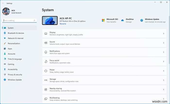 Windows 11 설정:열고 PC를 조정하는 데 사용하는 방법 