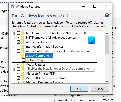 Windows 11에서는 Direct 3D 또는 DirectDraw 가속을 사용할 수 없습니다. 