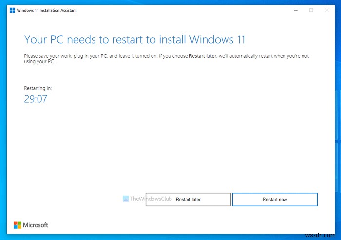 Windows 11 설치 도우미를 사용하여 Windows 11을 설치하는 방법 
