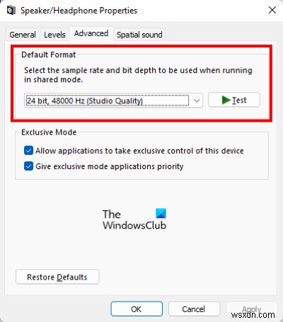 Windows 11에서 채널 서라운드 사운드가 작동하지 않는 문제 수정 