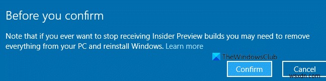 Insider Preview에서 Windows 11의 안정적인 빌드로 전환하는 방법 