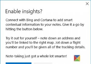 Windows 11/10에서 Insights 기능을 활성화 또는 비활성화하는 방법 