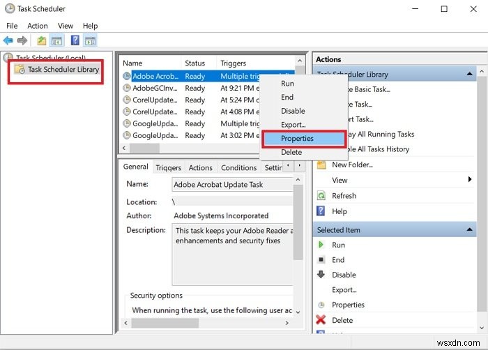 Windows 11에서 작업 스케줄러 기록을 활성화, 확인 및 지우는 방법 