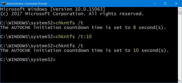 Windows 11/10에서 ChkDsk 카운트다운 시간을 줄이는 방법 