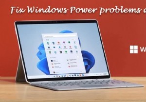 Windows 노트북의 일반적인 전원 문제 및 문제 수정 