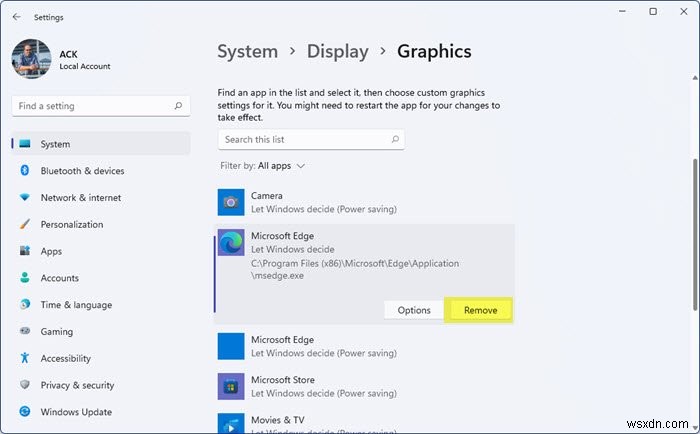 Windows 11/10에서 앱에 대한 GPU 기본 설정을 기본값으로 재설정하는 방법 