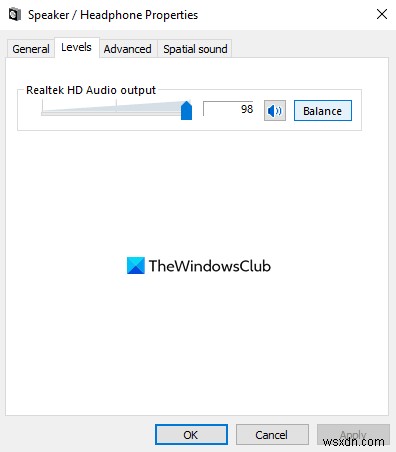 Windows 11/10에서 왼쪽 및 오른쪽 채널의 사운드 밸런스 조정 