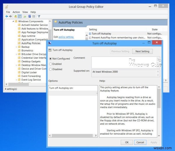 Windows 11/10에서 자동 실행을 활성화 또는 비활성화하는 방법 