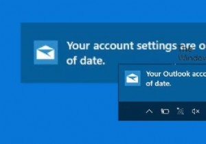 Windows 11/10 메일·일정 앱  Outlook 계정 설정이 오래되었습니다  알림 해결 방법
