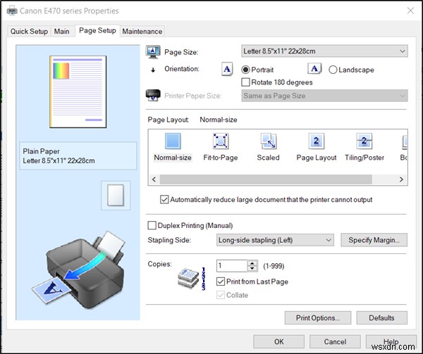 Windows 11/10에서 프린터 설정을 열고 변경하는 방법 