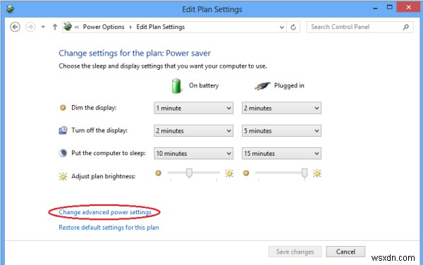 전원 관리, 설정, 옵션 변경; Windows 11/10에서 사용자 지정 전원 관리 옵션 만들기 