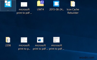 Windows 11/10에서 바탕 화면 아이콘 크기 및 보기를 세부 정보 및 목록 보기로 변경하는 방법 