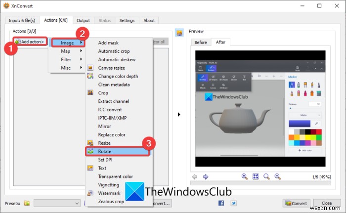 Windows 11/10에서 이미지를 대량 회전하는 방법 