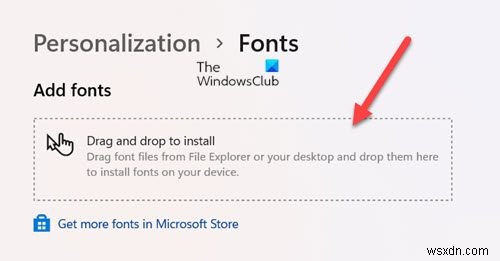 모든 사용자를 위해 Windows 11/10에서 글꼴을 설치 또는 제거하는 방법 