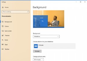 Windows 11/10의 중앙, 채우기, 맞춤, 늘이기, 타일, 스팬 월페이퍼 