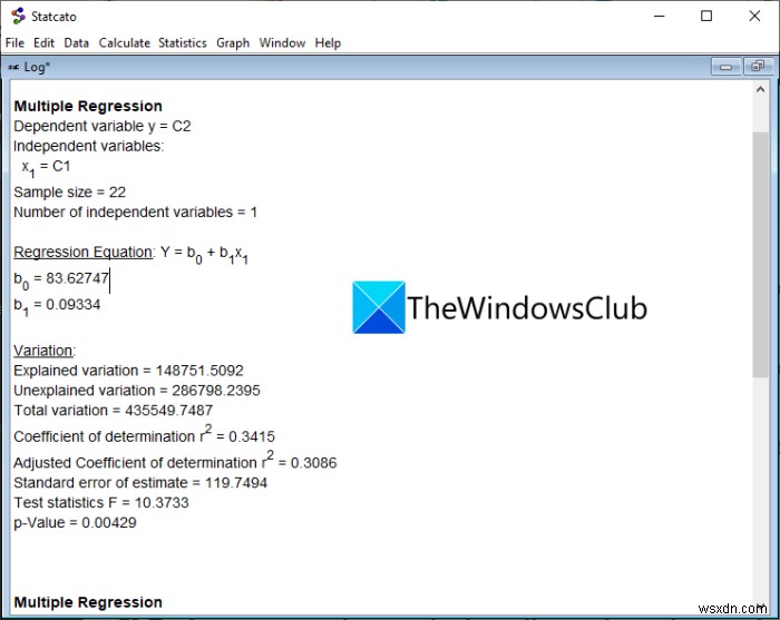 Windows 11/10에서 회귀 분석을 수행하는 방법 