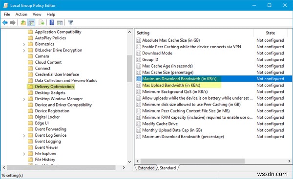 Windows 11/10에서 Windows 업데이트 대역폭을 제한하는 방법 