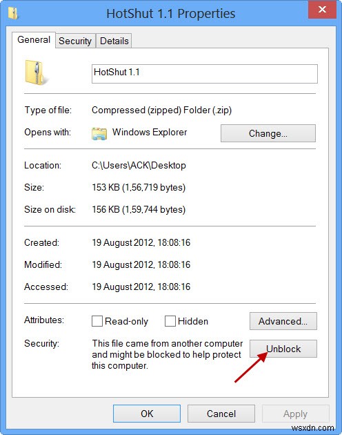 Windows에서 이 파일에 대한 액세스를 차단했습니다. Windows 11/10에서 파일 차단 해제 
