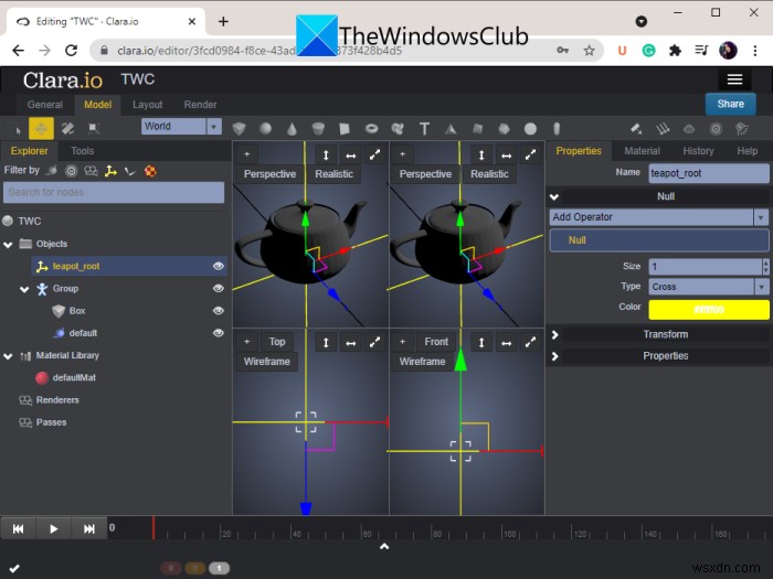 Windows 11/10에서 3D OBJ 모델을 편집하는 방법 