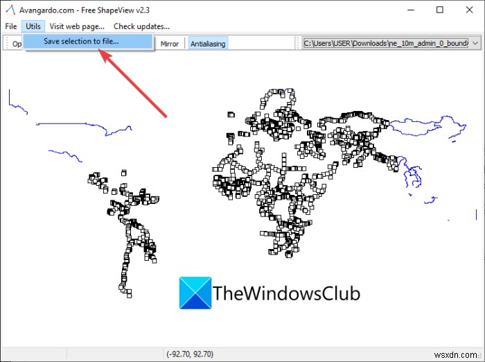 쉐이프파일이란? Windows 11/10에서 Shapefile을 보는 방법 