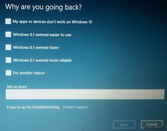 Windows 11에서 Windows 10으로 롤백하거나 되돌리는 방법 