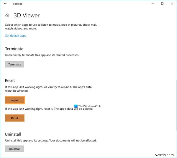 Windows 11/10의 시작 메뉴에서 회색으로 표시된 Windows 앱 수정 
