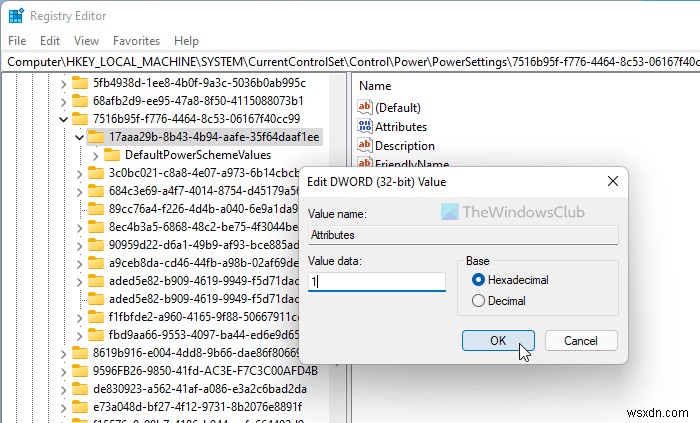 Windows 11/10의 전원 옵션에서 디스플레이를 어둡게 표시하거나 숨기는 방법 