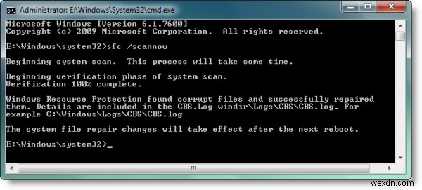 Windows 11/10에서 시스템 파일 검사기 sfc /scannow를 실행하는 방법 
