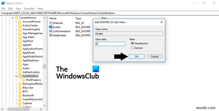 Windows 11/10 장치에서 자동 화면 회전을 비활성화하는 방법 