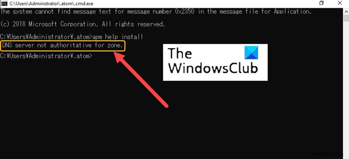 Windows11/10에서 영역 오류에 대한 권한이 없는 DNS 서버 수정 