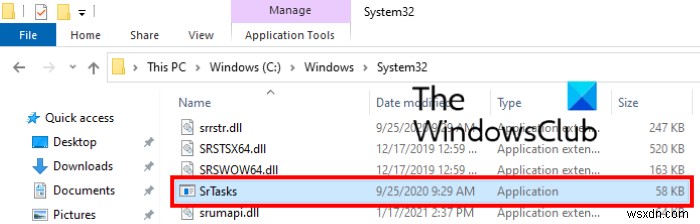 Windows 11/10에서 시스템 보호 백그라운드 작업 SrTasks.exe 높은 디스크 사용량 수정 