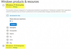 Windows 11 Enterprise 무료 평가판 다운로드 및 설치 방법