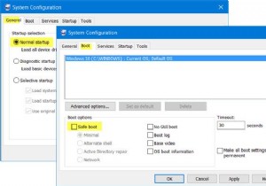 PC가 멈추고 Windows 11/10에서 안전 모드를 종료할 수 없음 