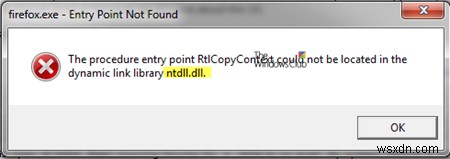 Windows 11/10에서 ntdll.dll 충돌 오류 수정 