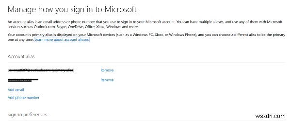 Windows 11/10용 Microsoft 계정의 기본 이메일 주소를 변경하는 방법 
