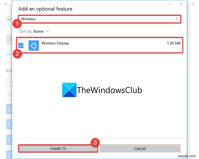 Windows 11/10에서 무선 디스플레이 설치 실패 오류 수정 