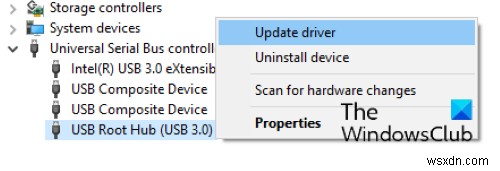 Windows 컴퓨터에서 알 수 없는 USB 장치, 설명자 요청 실패 오류 수정 
