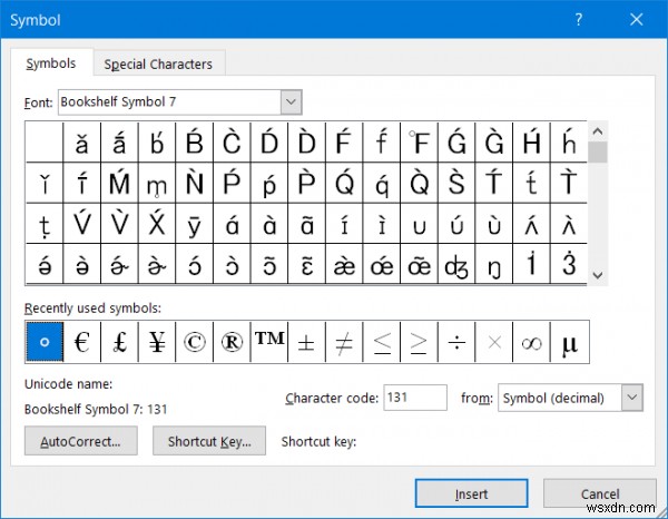 Windows 11/10에서 도 기호를 삽입하는 방법 