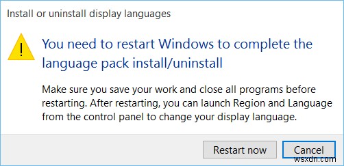 Windows 11/10에서 언어를 설치 및 제거하는 방법 
