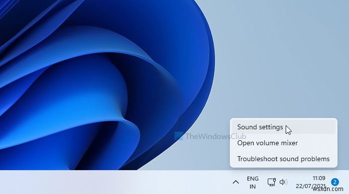 Windows 11에서 이전 사운드 설정 패널을 여는 방법 