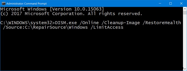 DISM 도구를 사용하여 손상된 Windows 업데이트 시스템 파일 수정 