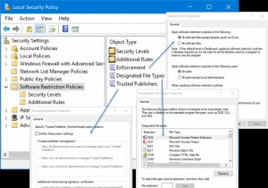 Windows 11/10에서 프로그램을 블랙리스트 또는 화이트리스트에 추가하는 방법 