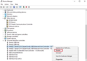 USB 장치가 연결되면 Windows 컴퓨터가 종료됩니다. 