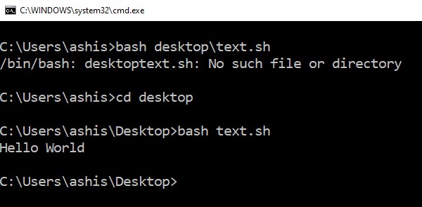 Windows 11/10에서 .sh 또는 Shell Script 파일을 실행하는 방법 