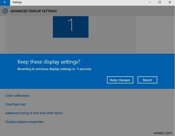 Windows 11/10에서 색상 보정 변경, ClearType 텍스트 보정, 화면 해상도 