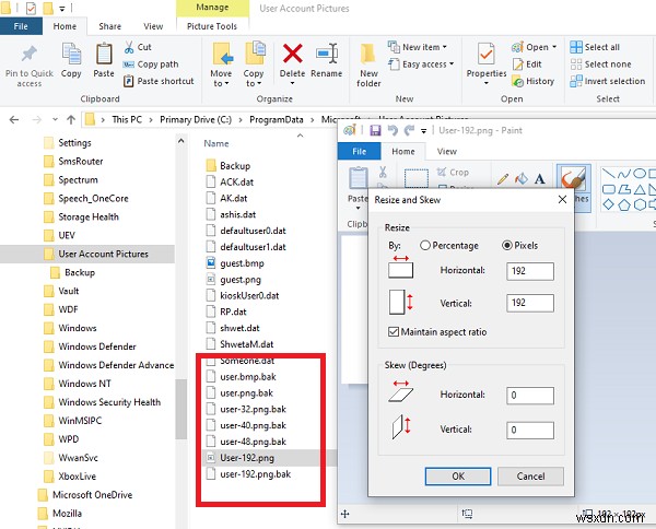 Windows 11/10에서 기본 로그인 사용자 계정 사진을 제거하는 방법 