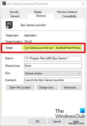 Windows 11/10에서 Epic Games 오류 코드 SU-PQR1603 또는 SU-PQE1223 수정 