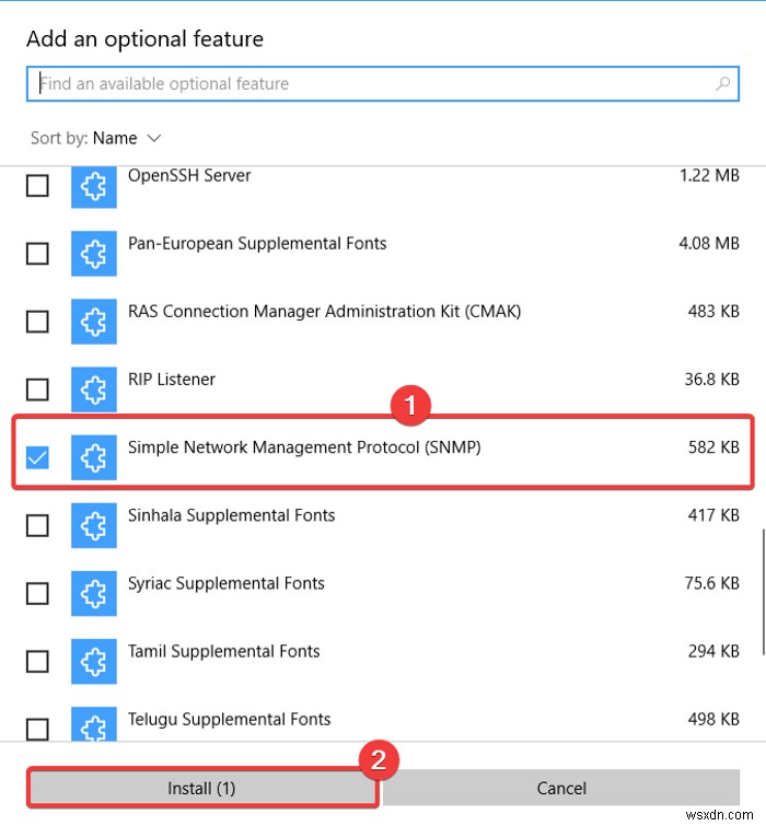 Windows 11/10에서 SNMP 서비스를 활성화하고 구성하는 방법은 무엇입니까? 