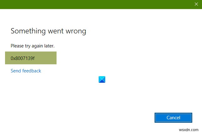 Windows 10/11에서 오류 코드 0x8007139f를 수정하는 방법 